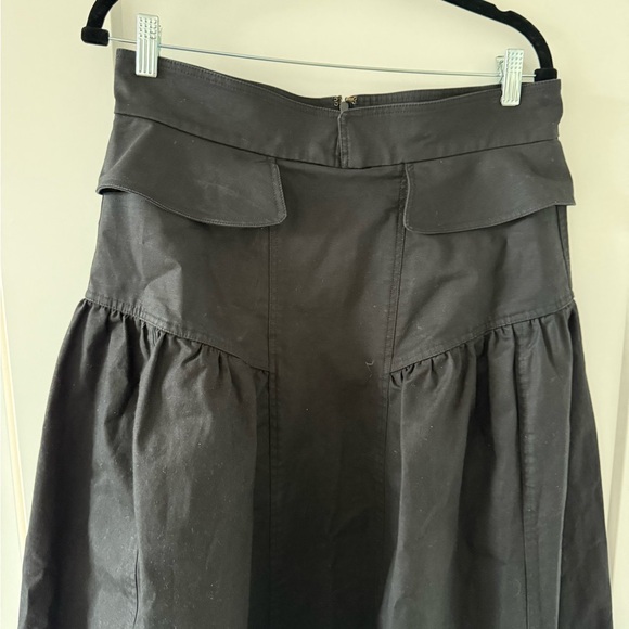 Ulla Johnson Black Midi Skirt - Picture 6 of 9